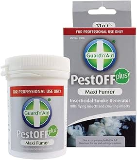 SPIDER MITE ROOT SHIELD THRIP EGG PestOFF Fumer Control Hydroponics (PestOFF Fumer - Maxi)