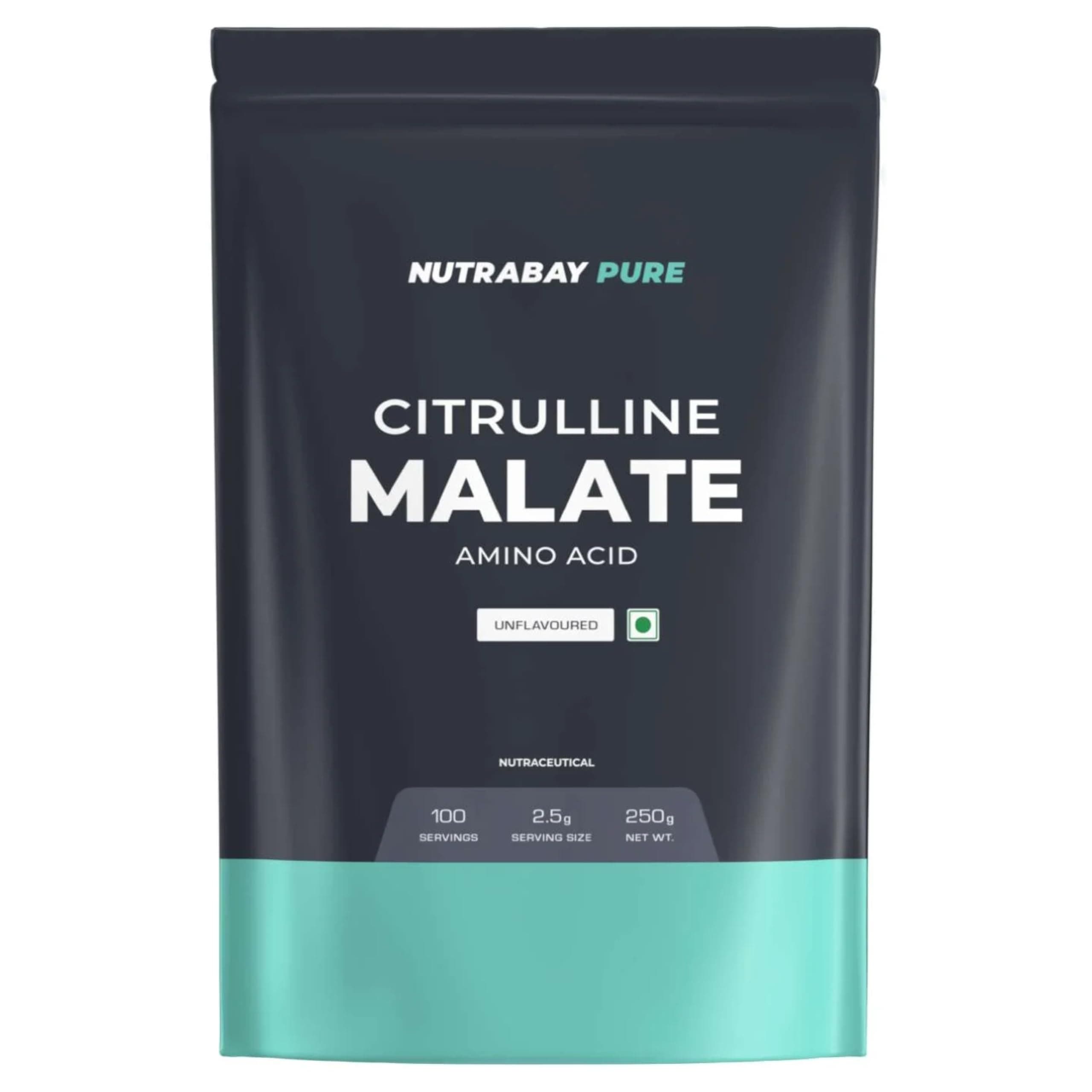 Pure 100% Citrulline Malate - Unflavoured, 250g