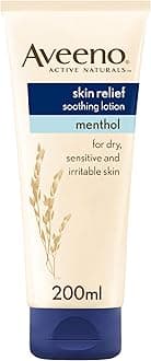 Skin Relief Soothing Lotion (1x 200ml) with Nourishing Oat and Menthol Extract, Suitable For Sensitive Skin, 24-Hour Hydration, Clinically Proven to Moisturise and Protect Dry, Irritable Skin
