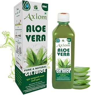 Jeevanras Axiom Aloevera Juice 500Ml|Healthy Skin|Natural Who Gmp Certified|No Added Sugar