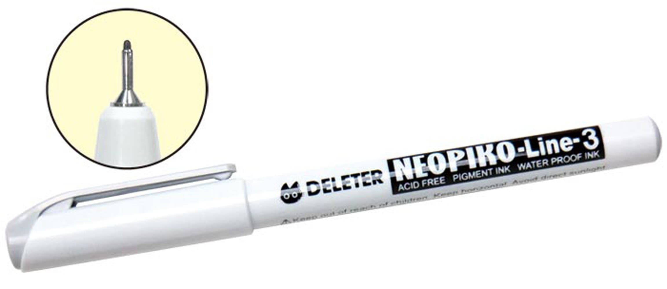 Deleter Miri Pen Neopiko Line-3 Grey 0.5mm