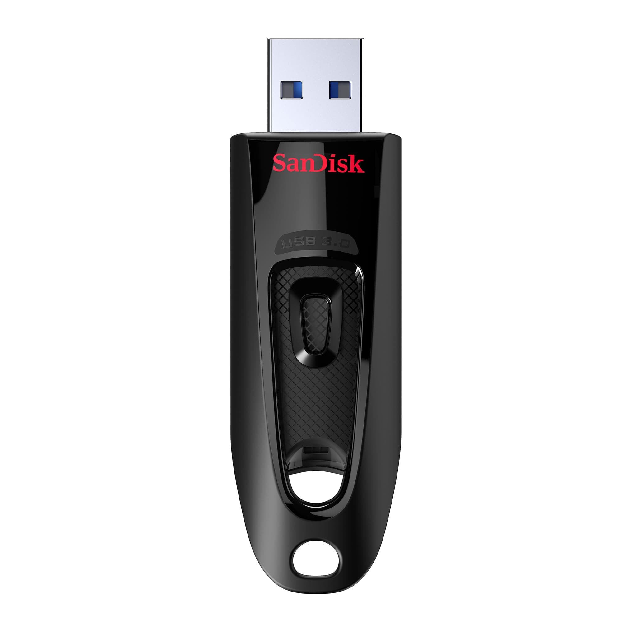 SanDisk Ultra 64GB, USB 3.0, Flash Drive, Upto 130MB/s R, Pendrive, Black, 5Y Warranty (SDCZ48-064G-I35)