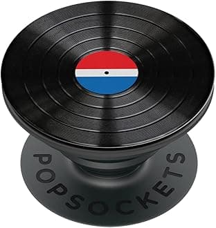 PopGrip Backspin: Swappable and Spinnable Grip for Phones and Tablets - 45 RPM