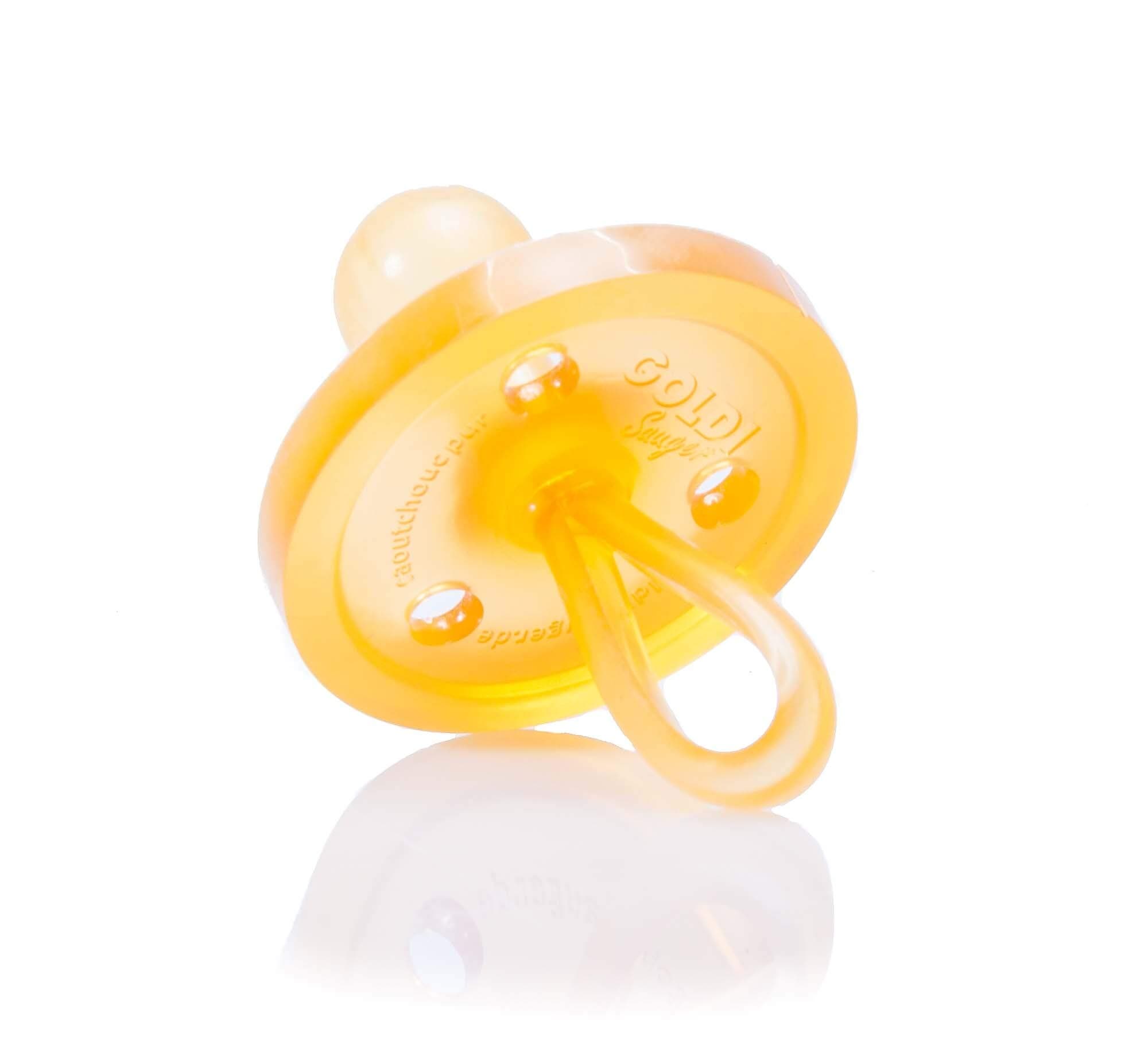 Goldi Cherry Shape Dummy Natural Rubber (from 12 Months)