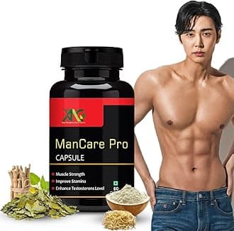 ANC ManCare Pro Enhance T-Booster | Muscle Strength | Improve Stamina (60 Capsules)