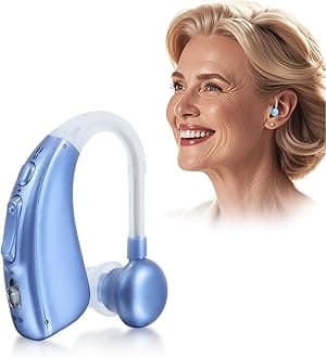 Hlfoaih Compact, portable noise-canceling Hearing Amplifier, rechargeable, delivers clear all-around sound