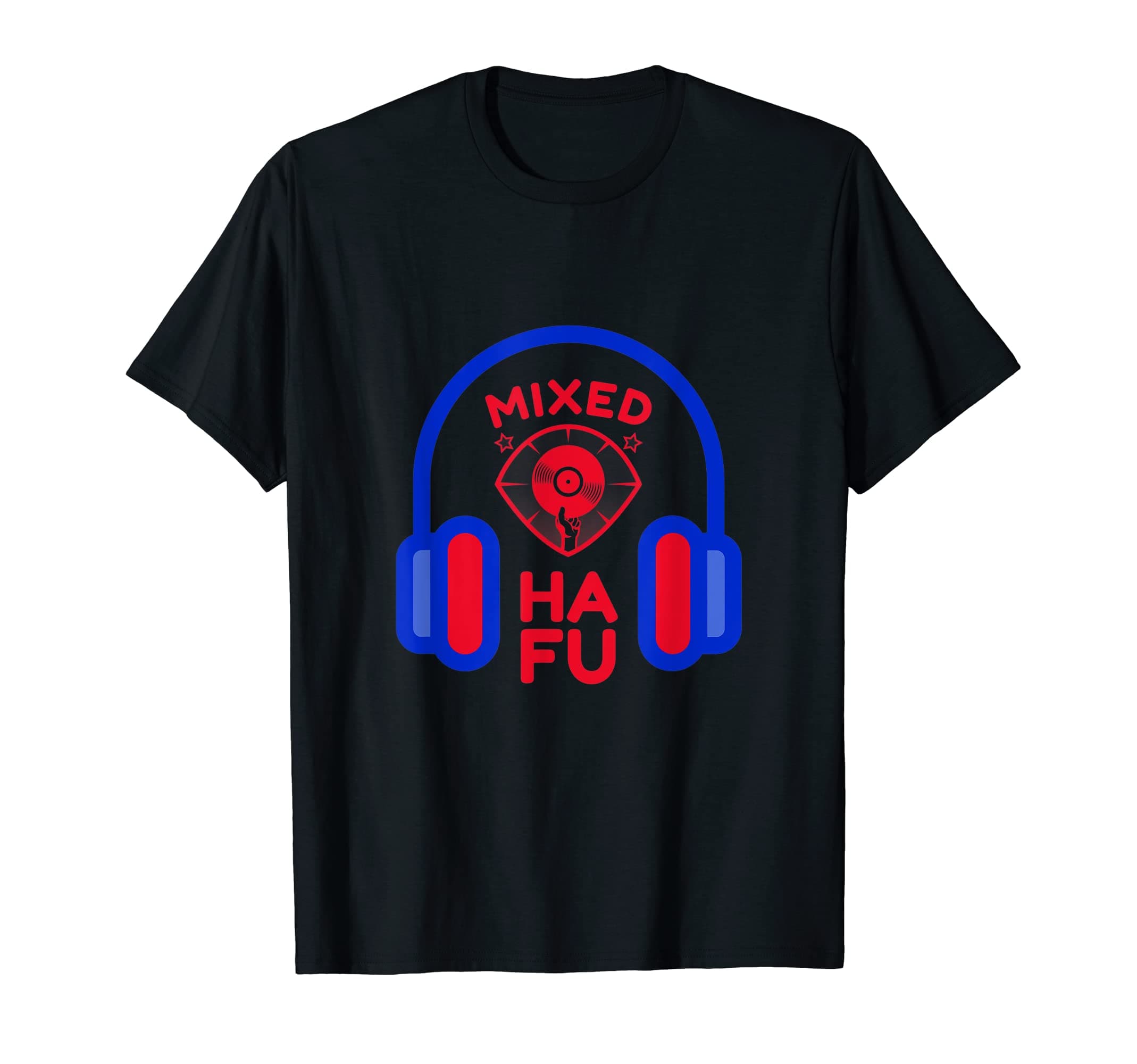 HAFU Headphones Mixed T-Shirt