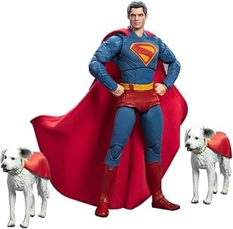 LEBOOFondjoy 1/9 DC Multiverse Action Figure Supermen - Deluxe Edition, 7.48in Model DC1017