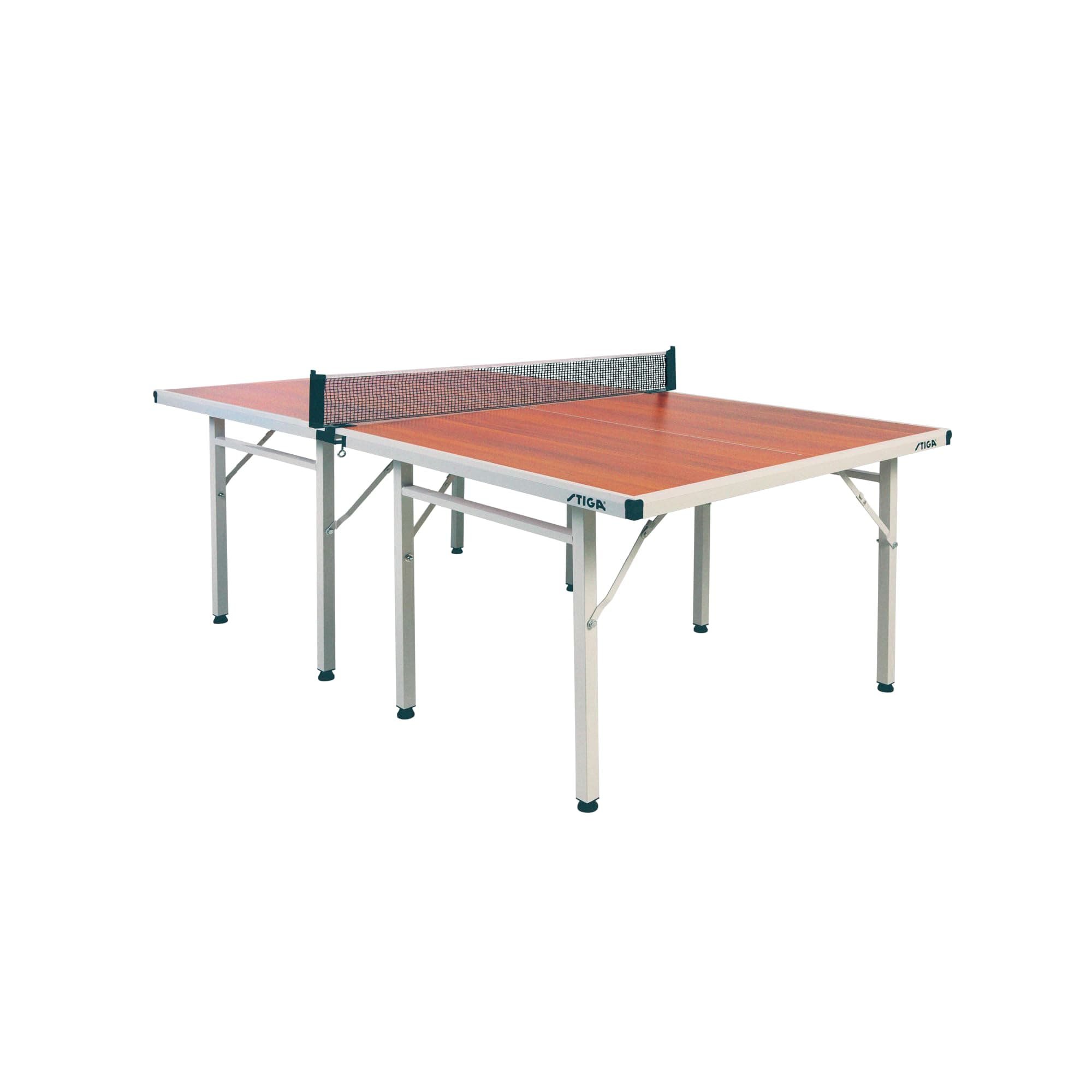 Space Saver - Compact Ping Pong Table - Separate Table Halves - Regulation Height - No Assembly Required
