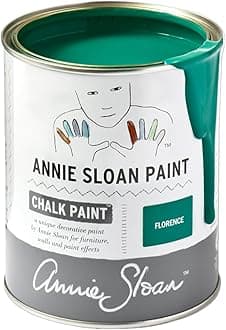 Annie Sloan Chalk Paint® (Florence, 1 Litre/33.8 Fl Oz) a unique decorative paint for furniture, cabinets and home décor with no sanding or priming