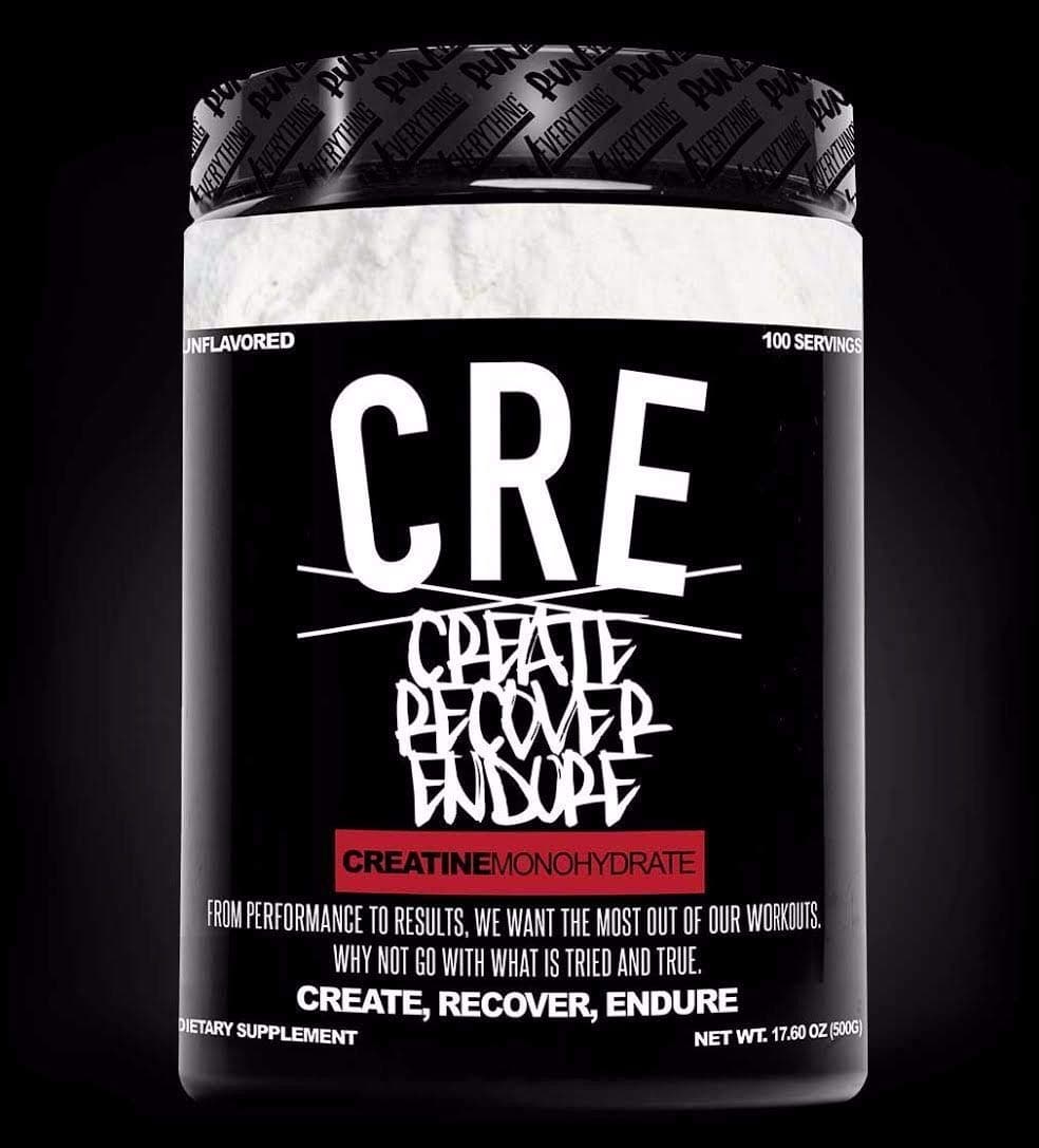 CRE | Create Recover Endure | Creatine Monohydrate | Run Everything Labs | 500 Grams | 100 Servings