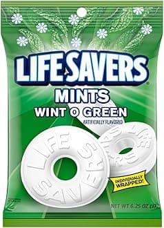 Wint O Green Mints Bag, 6.25 ounce (Pack of 12)