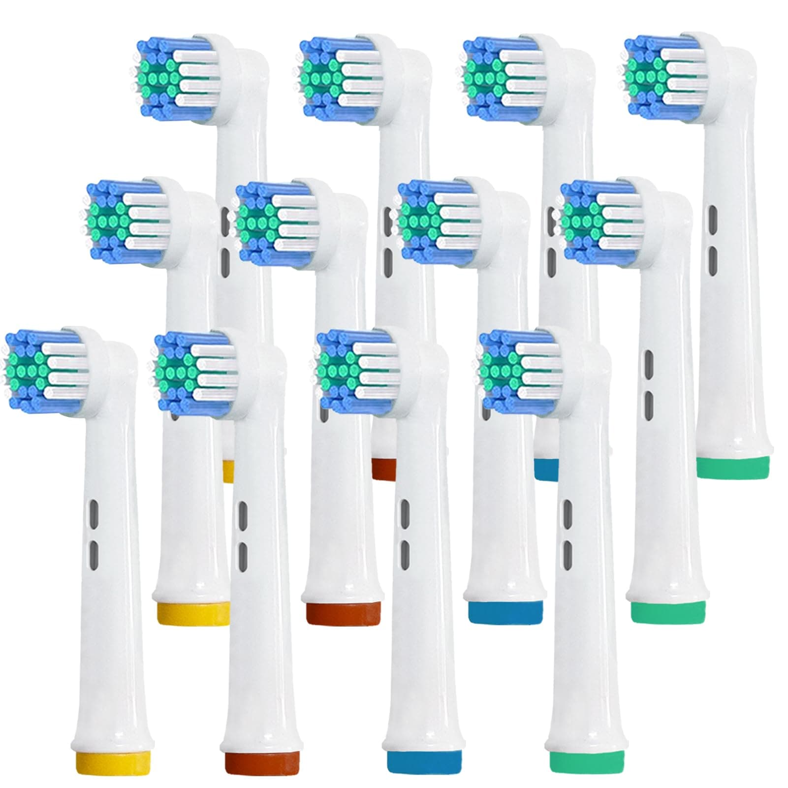 12 Pack Replacement Toothbrush Heads for Oral B Braun,Soft Precision Electric Toothbrush Heads,Deep and Precise Cleaning for Most Oral B Replacement Heads Refills