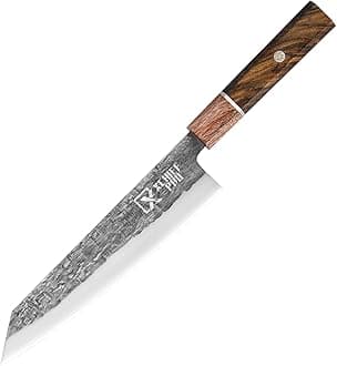 8'' Japan Kiritsuke Chef Knife - Sharp Kitchen Knife for Meat Cutting, Japanese High-Carbon Steel Cooking Knife, Vegetable Knife, Gift for Mom or Dad, Kitchen Gadgets with Premium Gift Box