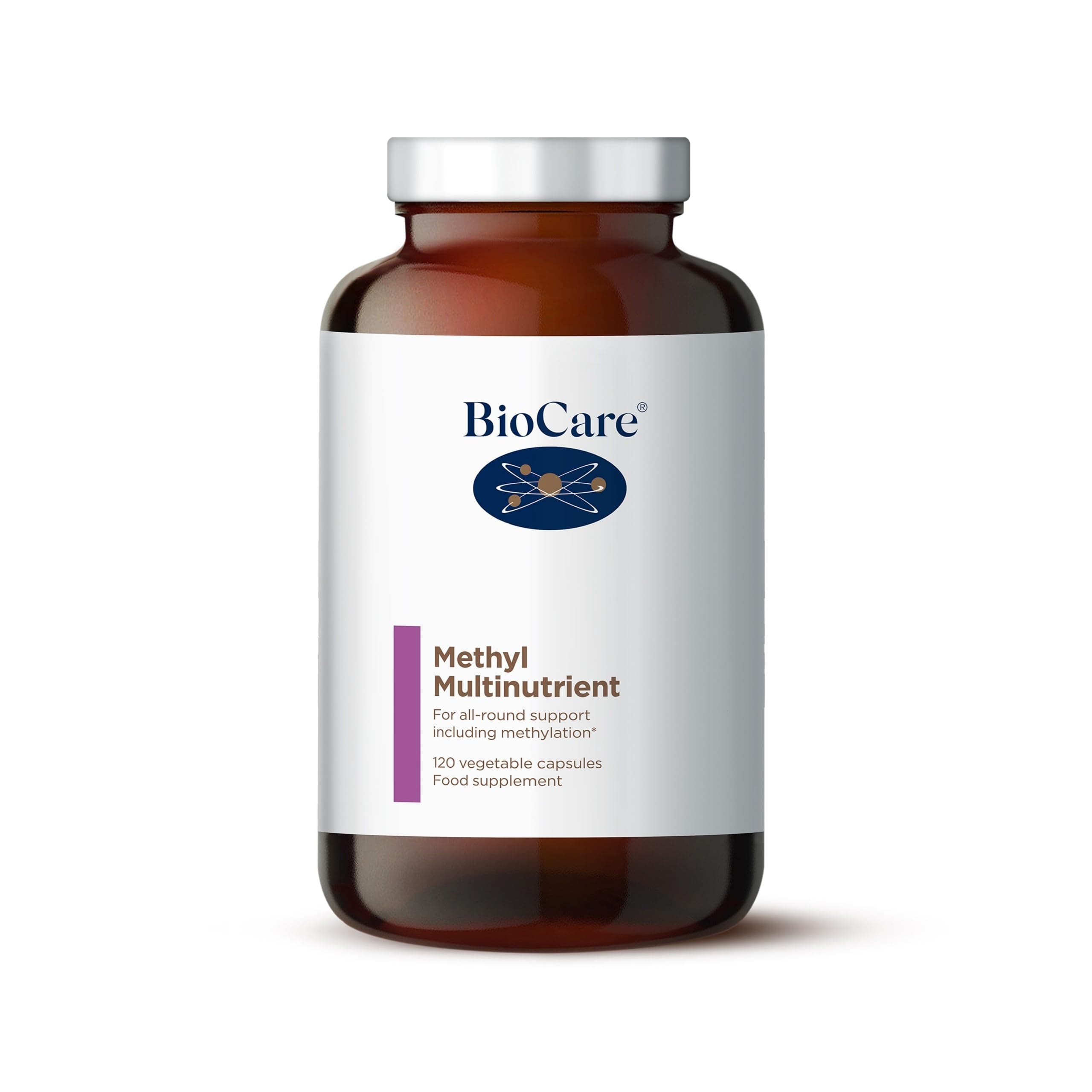 BioCare Methyl Multinutrient | Vegetable Capsules | High Potency Multinutrient | for All-Round Support, Including Methylation | Suitable for Vegetarians and Vegans | 120 Capsules