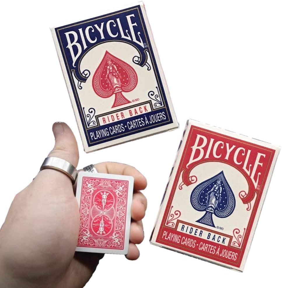 Bicycle Playing Cards Mini Playing Cards | Pack of 2 Decks | Miniature Card Set | Novelty Gift, Magic Party Favor for Boys and Girls, Decoration Idea.