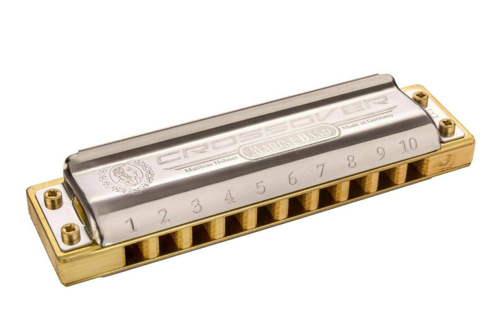 Hohner M2009BX Marine Band Crossover Harmonica, Key of C