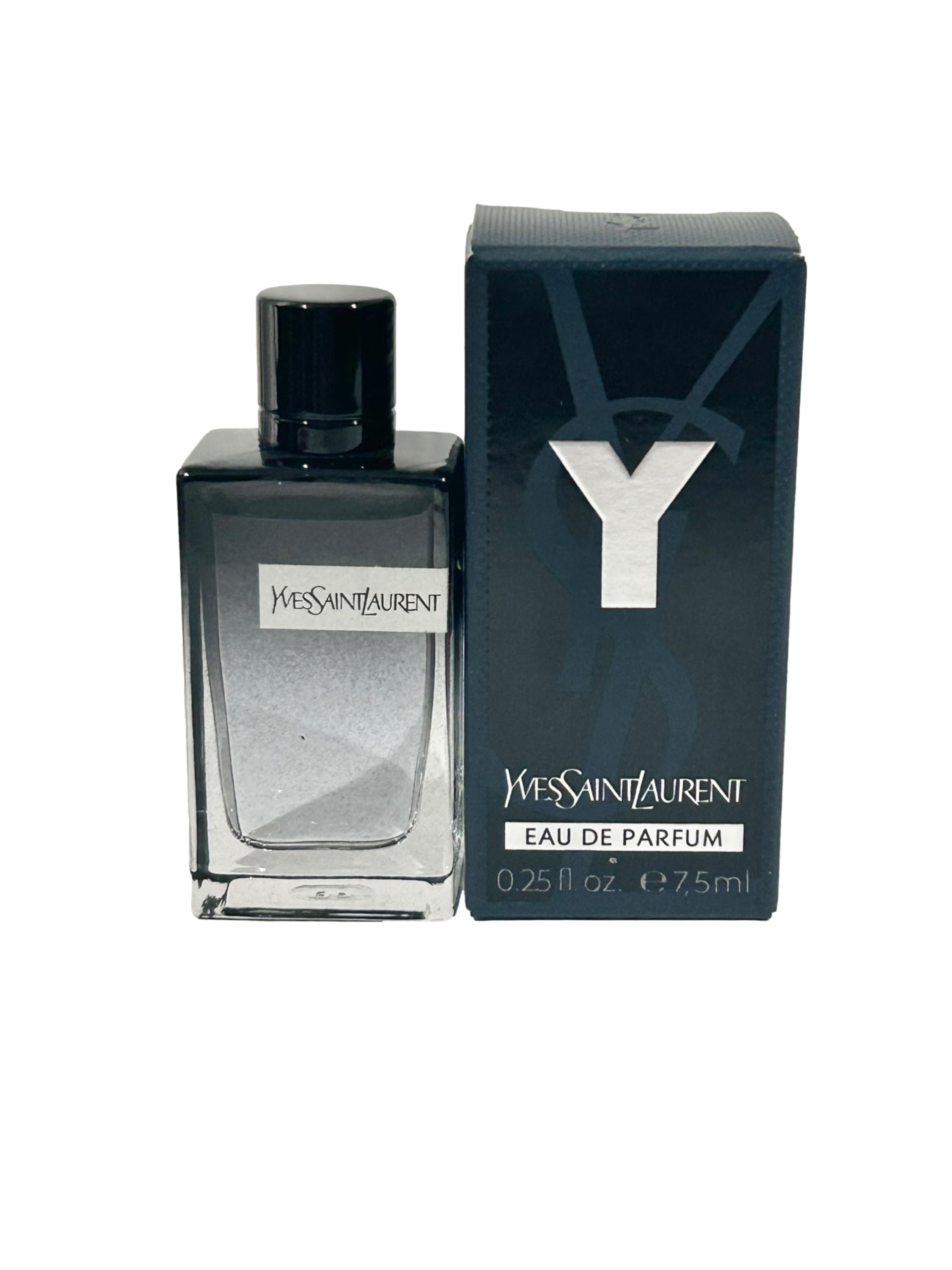YSL Y Men Perfume Parfum MINI EDP splash on SMALL TRAVEL SIZE 7.5 ml / 0.25 Fl oz - 0624