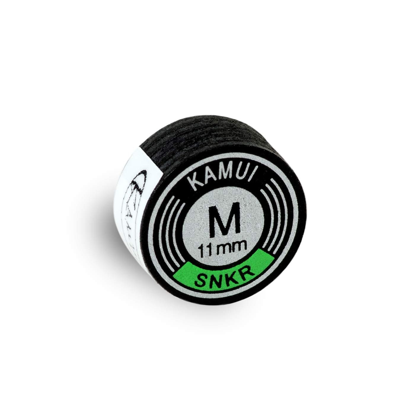 KAMUI Snooker Black Laminated Billiard CUE TIP - 1 pc (Medium, 11 mm)