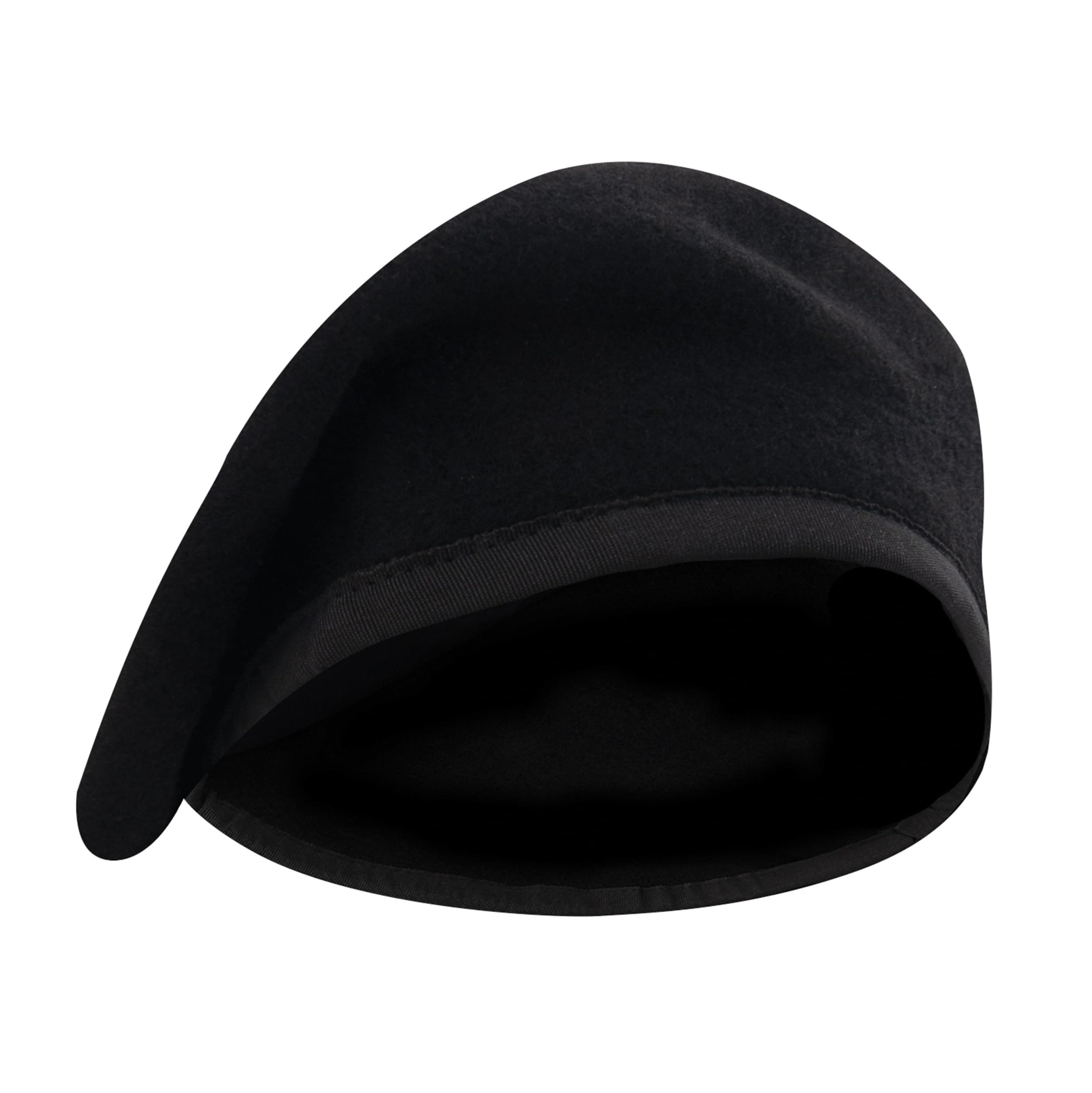Rothco Beret Without Flash - 95% Wool Blend Material for Classic Style and Durability