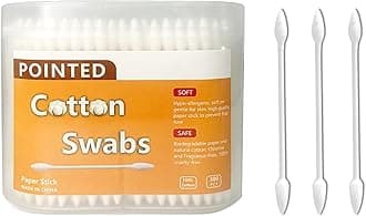 600pcs Precision Tip Cotton Swabs/Double Pointed Cotton Buds for Makeup