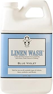 Le Blanc® Blue Violet Linen Wash® – Luxury Laundry Cleanser for Bed & Table Linens- 64 oz. (1 pack)