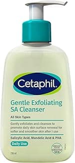 Gentle Exfoliating SA Cleanser | Foaming Gel | All Skin Types | Salicylic Acid, Mandelic Acid & Gluconolactone | Gently Exfoliates | Daily use | 236ml Pump Bottle | Dermatologist Recommended