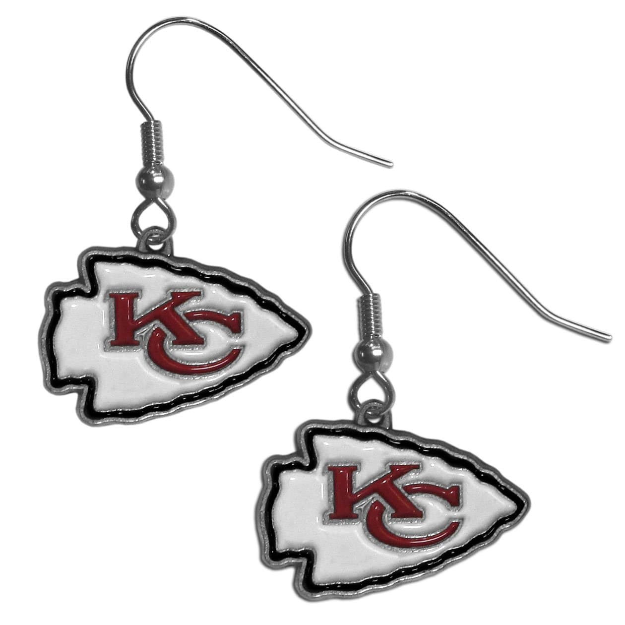 NFL Kansas City Chiefs Dangle Earrings