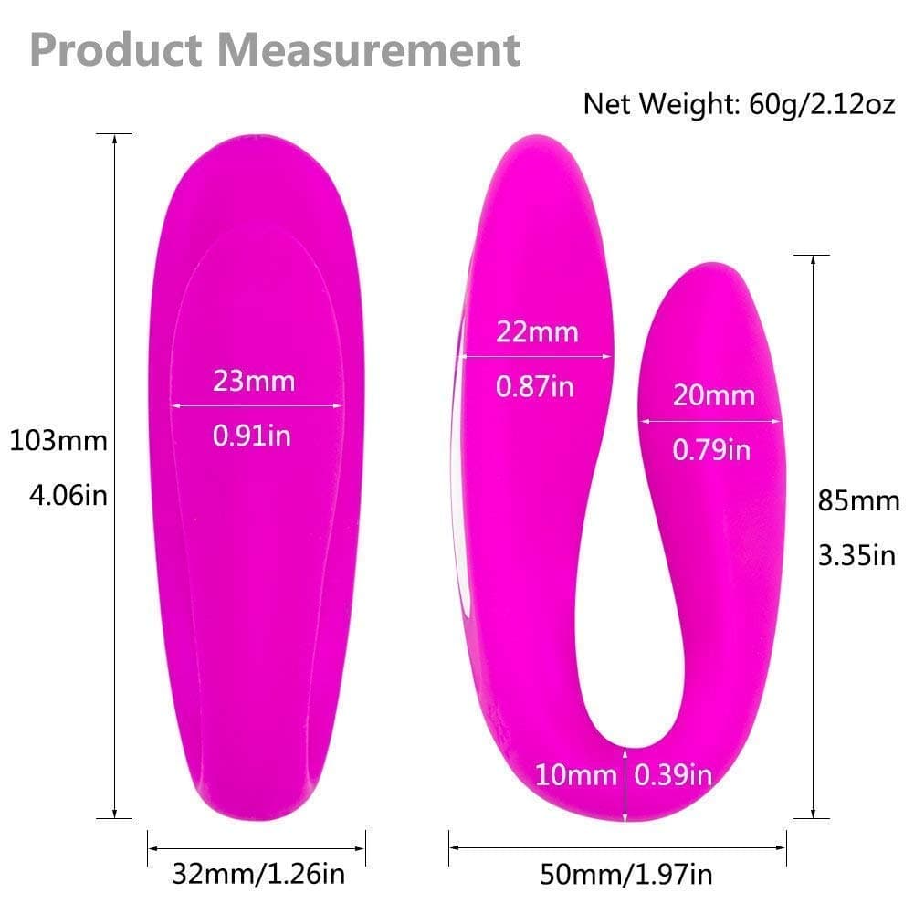 12 Frequency ABS Wireless Rabbit Stimulation Toys Quiet Dual Motor Mass,AGER for Sore Back Foot Neck Leg Whole Body Muscle Remote Control