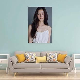 GPWDIEJB Yuko ArakiPoster Canvas Art Oil Painting Wall Painter Home Music Album Celebrity Painting Classical Decorative Wall ArtUnframe-style-2008x12inch(20x30cm)