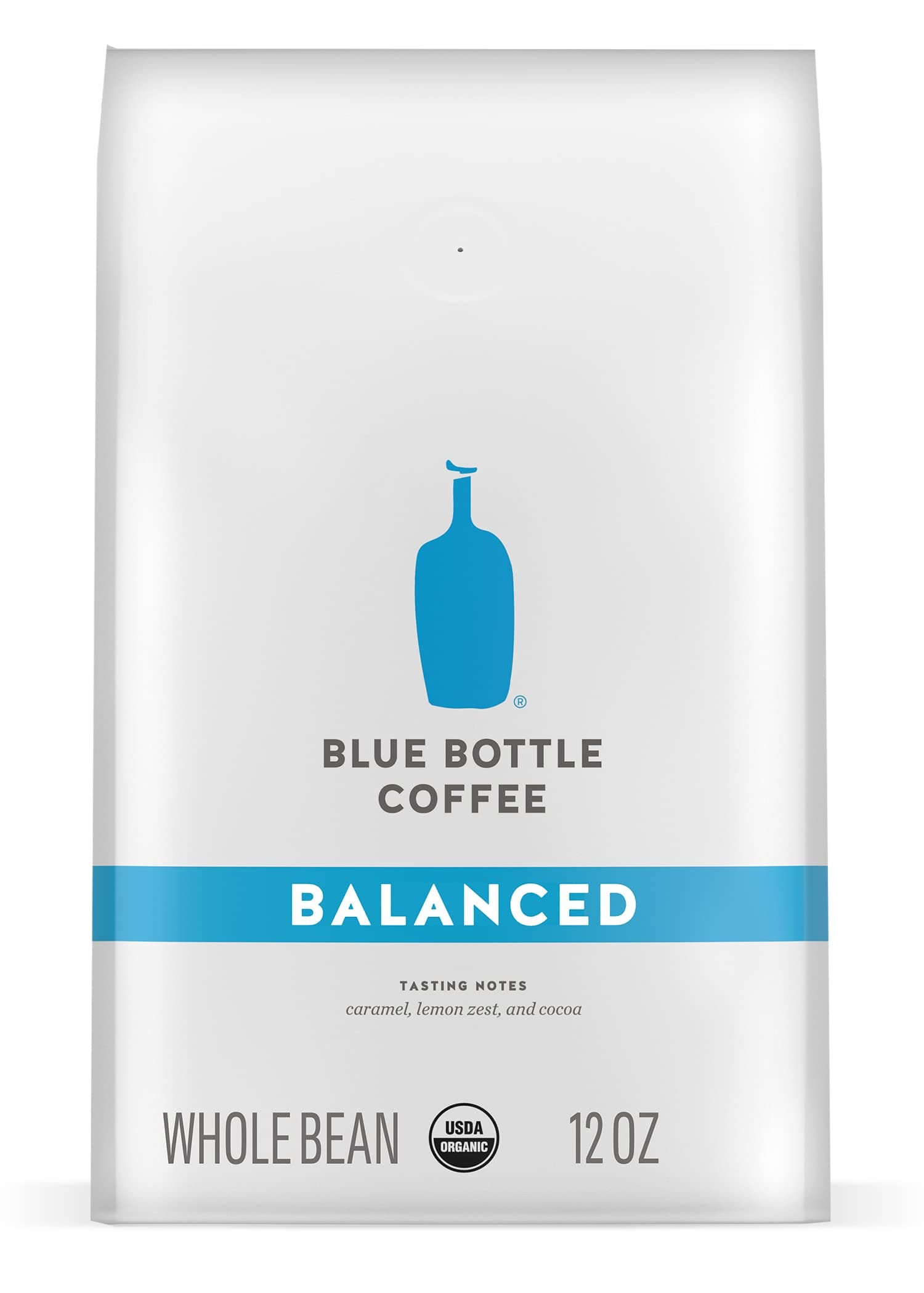Coffee, Whole Bean, Balanced, 12 oz (340 g), Blue Bottle Coffee