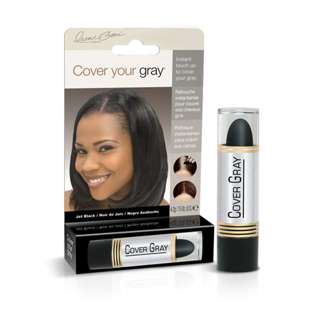 Cover Your Gray Instant Touch Up Stick JET BLACK