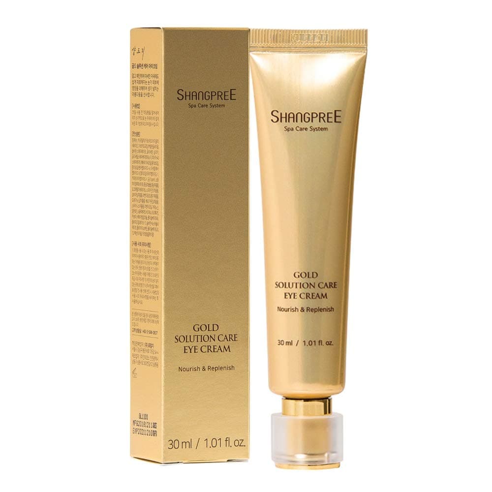 SHANGPREE Gold Solution Care Eye Cream (30ml / 1.01 fl. oz.), Anti-wrinkle, Anti-aging, Premium Korean Skincare