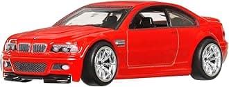 Hot Wheels HCK19 Car Culture Out Strasse BMW M3 (E46), Ages 3 and Up, Red