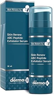 The Derma Co X Dr.V Skin Renew Abc Peptide Exfoliator Serum With Mandelic Acid,Lactic Acid,And Peptides-30Ml|1% Salicylic Acid|Accelerates Skin Regeneration|Reduces Blemishes&Dark Spots