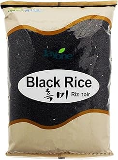 Korean Mixed Grain Rice, Multi-Variety Pack with White, Brown, Black, Sweet, and 5, 15 Mixed Grains (1 pack, Black Rice 4lbs)