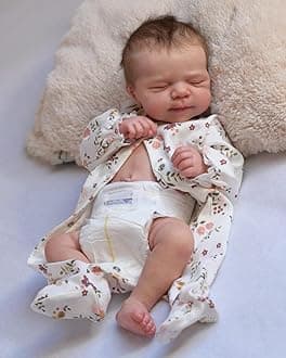 Anano Real Reborn Baby Dolls - Soft Silicone Full Body Boy 18 Inch Realistic Newborn Doll