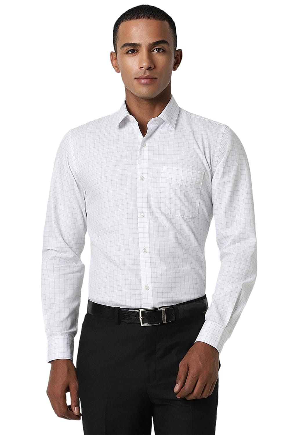 Peter England Men's Regular Fit Shirt