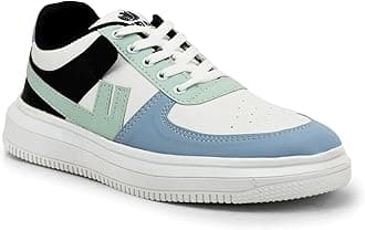 Lambard White Sneakers for Men | Stylish, Comfortable & Durable Casual Shoes for Men | Trendy All Weather Sports White Shoes for Men | Ultimate Men Sneakers for Every Occasion with Air Mix Sole