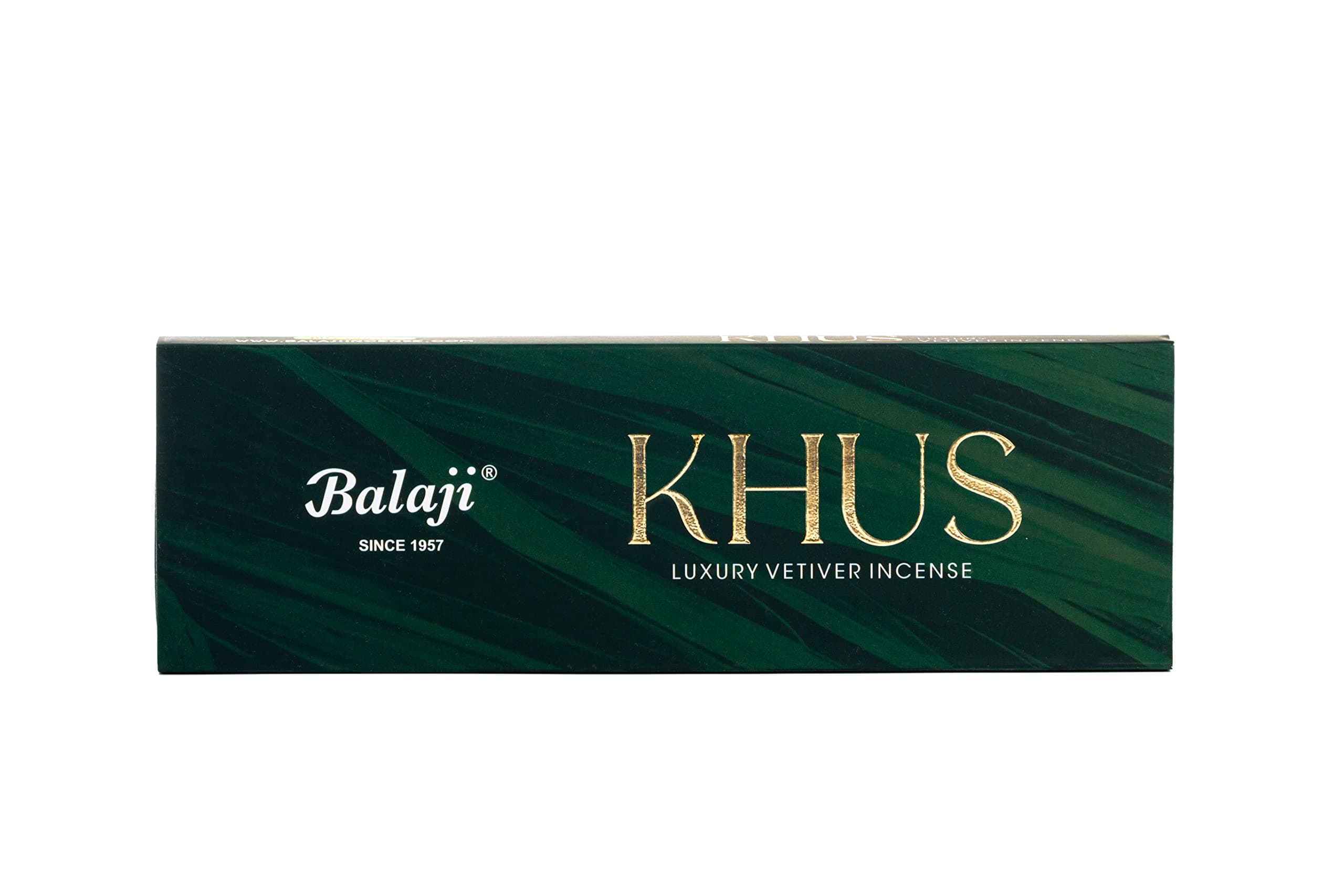 Balaji Khus - Luxury Vetiver Incense - 25 Sticks