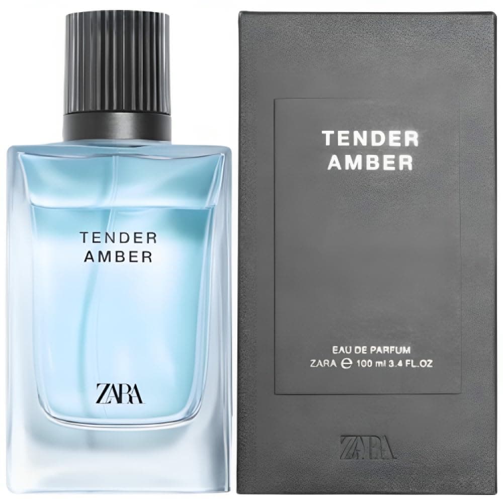 Zara Tender Amber Cologne for Men EDP Eau De Parfum 100 ML (3.4 FL OZ)