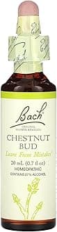Bach Original Flower Remedies, Chestnut Bud - Learn from Mistakes - Natural Homeopathic Flower Essence for Emotional Balance - Vegan, Gluten Free, Sugar Free - 20mL Dropper