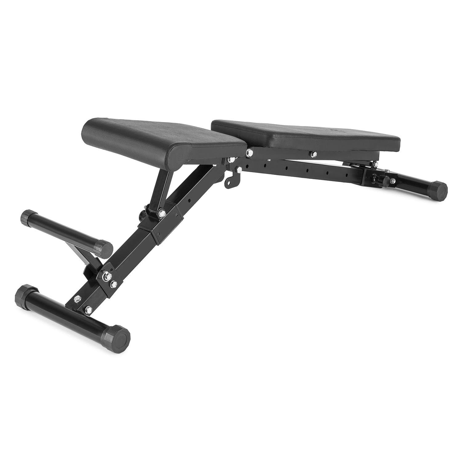 Capital SportsFlaptor - Foldable Weight Bench, Bench Press, Adjustable Bench (Non-Slip Plastic Base, Ideal to Stow Away, Remain Stable Even at High Weights)