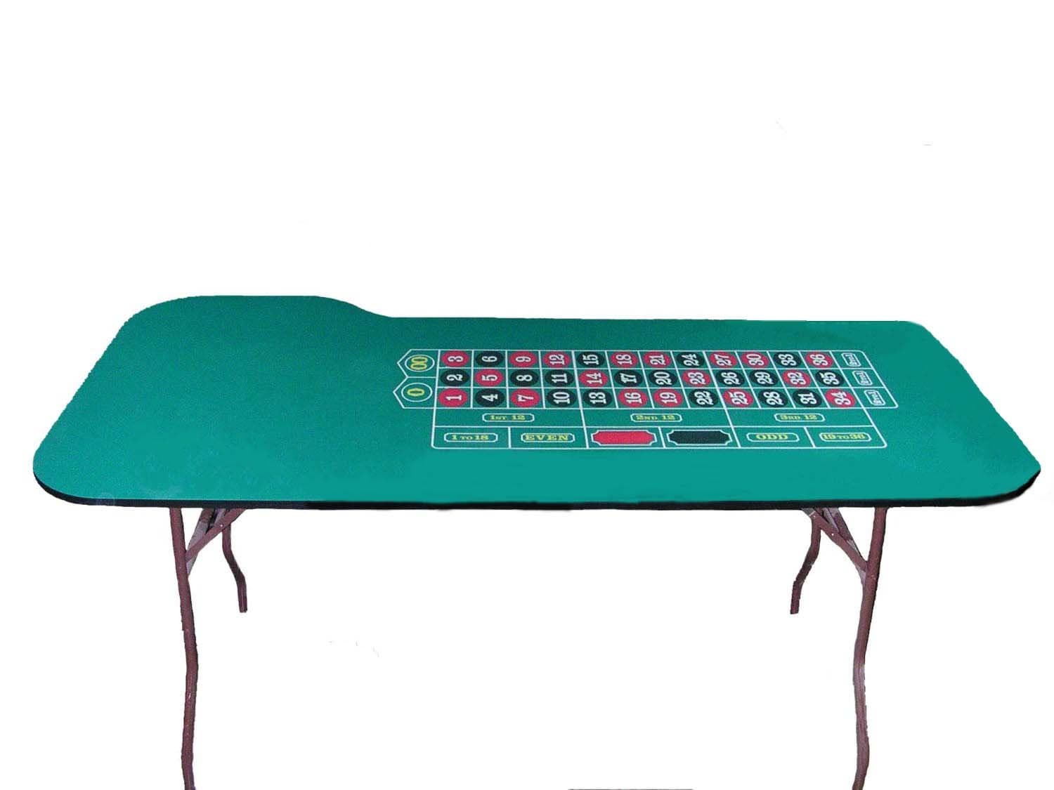 84 Inch Professional Roulette Table 30 inch High Legs - All Made in The USA
