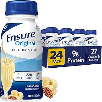 Ensure Original Banana Nut Nutrition Shake | Meal Replacement Shake | 24 Pack