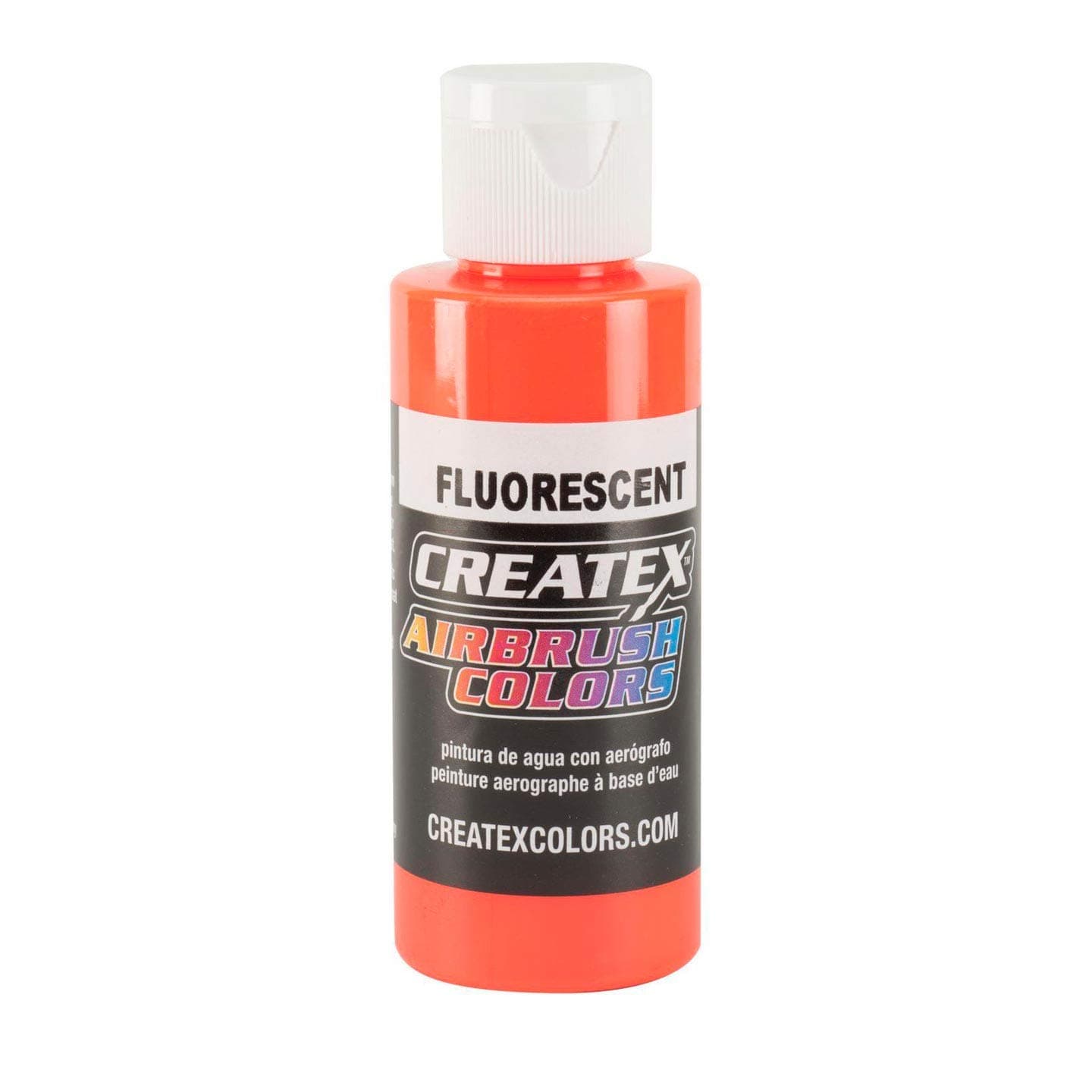 Fluorescent Airbrush Color, Orange, 2 oz