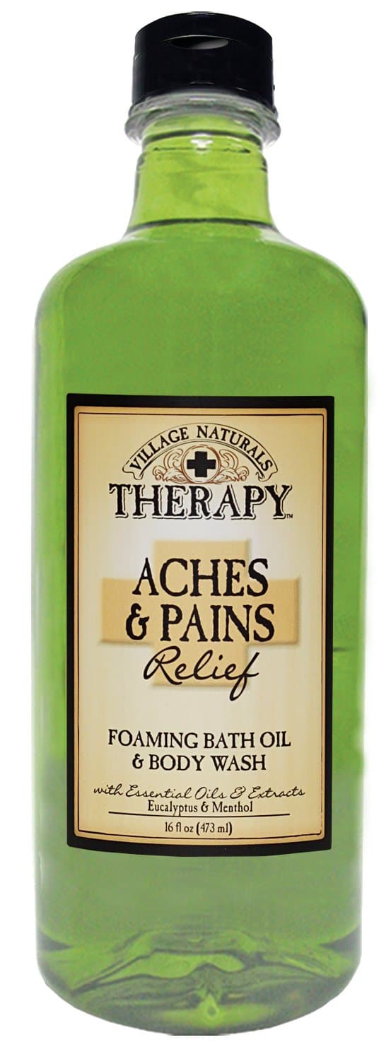 Foaming Bath Oil, Aches and Pains, 16 Ounce