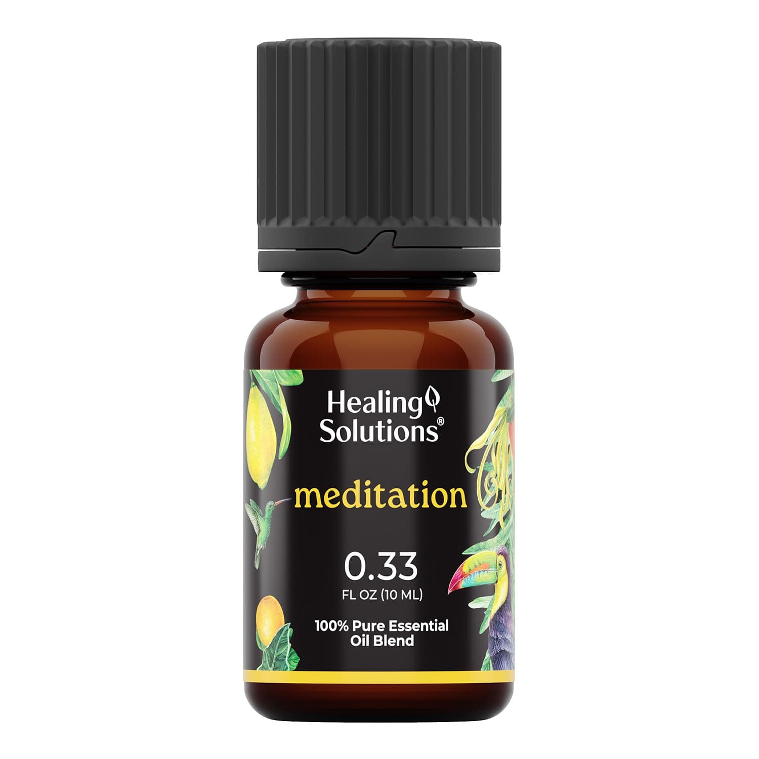 Healing Solutions Meditation Blend Essential Oil - 0.33 Fluid Ounces