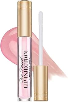 Too Faced Lip Injection Plumping Lip Gloss | Volumizing, Vitamin E + Avocado Oil, 0.14 Fl Oz