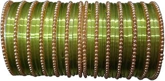 Shuhag glass bangles set